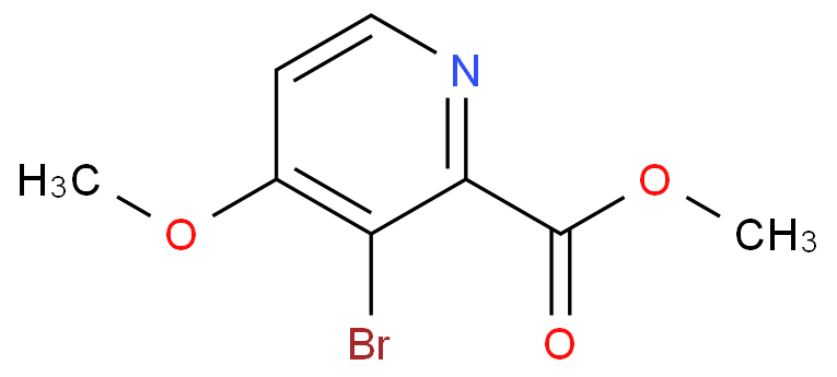 3-溴-4-甲氧基吡啶-2-甲酸甲酯/1805151-46-5