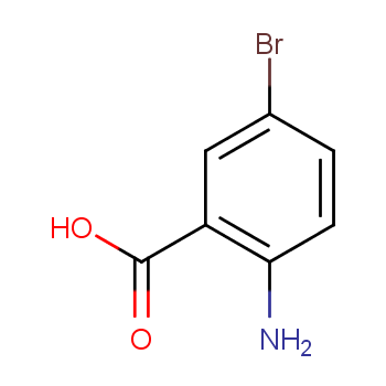 2-氨基-5-溴苯甲酸 产品图片