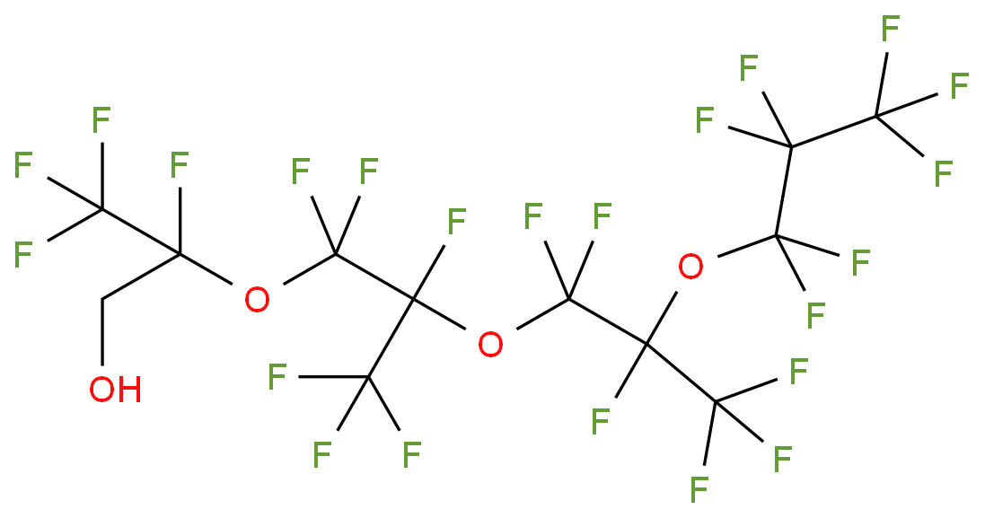 1H,1H-全氟(2,5,8-三甲基-3,6,9-三氧十二烷-1-醇)CAS:14620-81-6