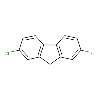 2,7-二氯芴化学结构式