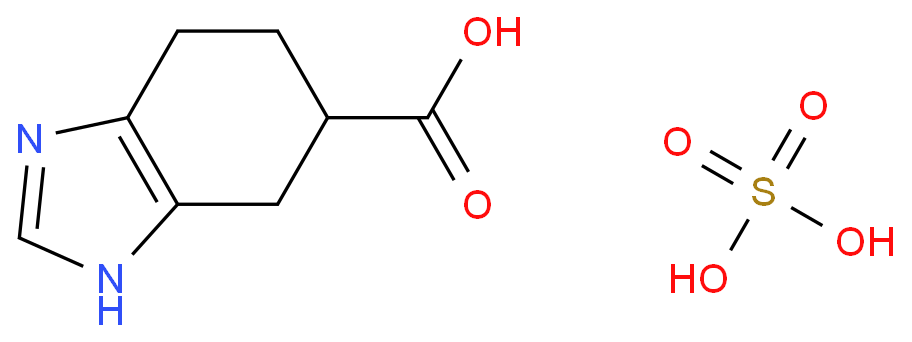 4,5,6,7-Tetrahydrobenzimidazole-5-carboxylic acid sulfate