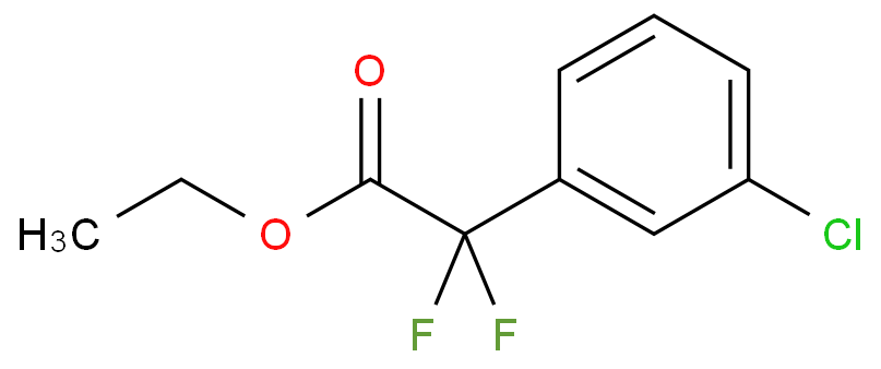 Ethyl 2-(3-chlorophenyl)-2,2-difluoroacetate