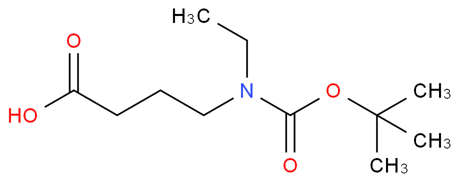 4-[[(tert-Butoxy)carbonyl]ethylamino]butanoic acid