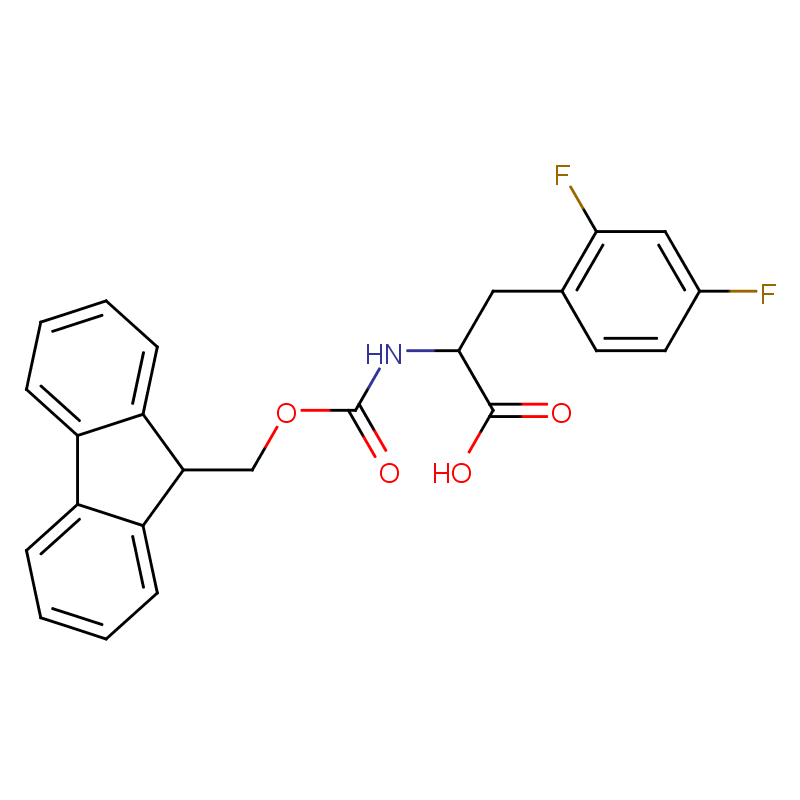 [Perfemiker](R)-2-((((9H-芴-9-基)甲氧基)羰基)氨基)-3-(2,4-二氟苯基)丙酸,≥95%