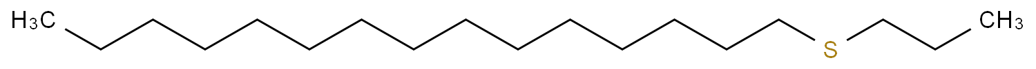  PENTADECANE, 1-(PROPYLTHIO)-