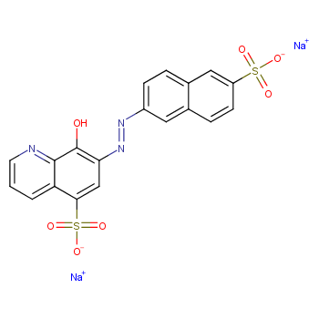 8-羟基-7-[(6-磺基-2-萘基)偶氮基]-5-喹啉磺酸