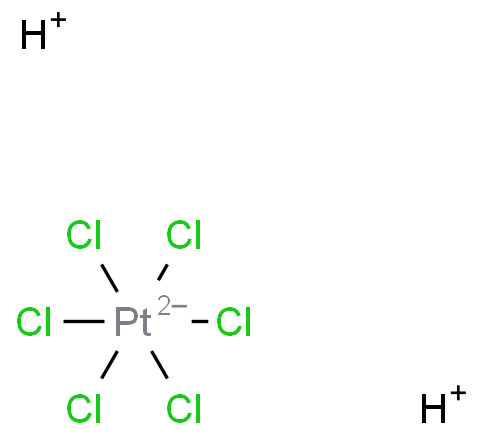 氯铂酸化学结构式