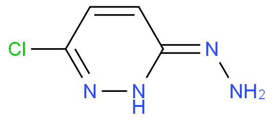 3-氯-6-肼基哒嗪化学结构式