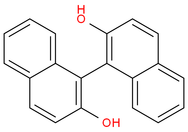 (S)-(-)-1,1'-Bi-2-naphthol structure