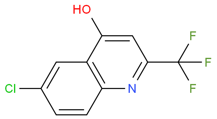 6-CHLORO-4-HYDROXY-2-(TRIFLUOROMETHYL)QUINOLINE
