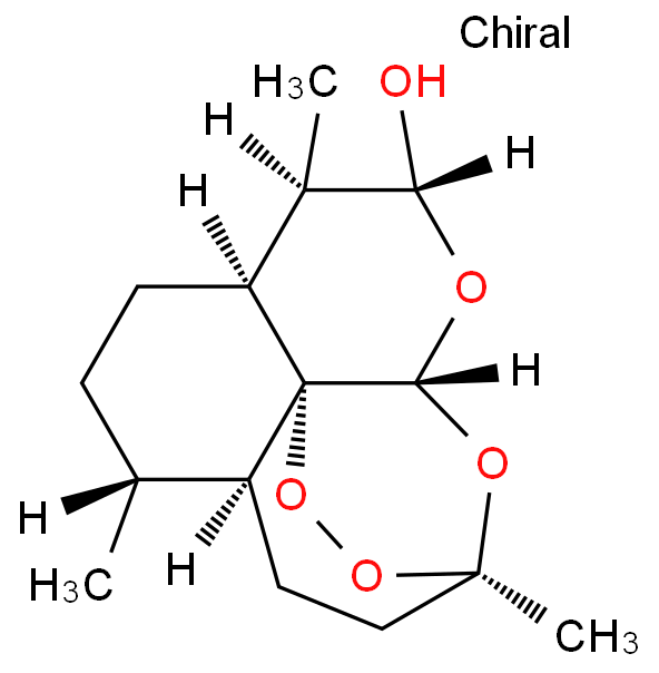 双氢青蒿素化学结构式