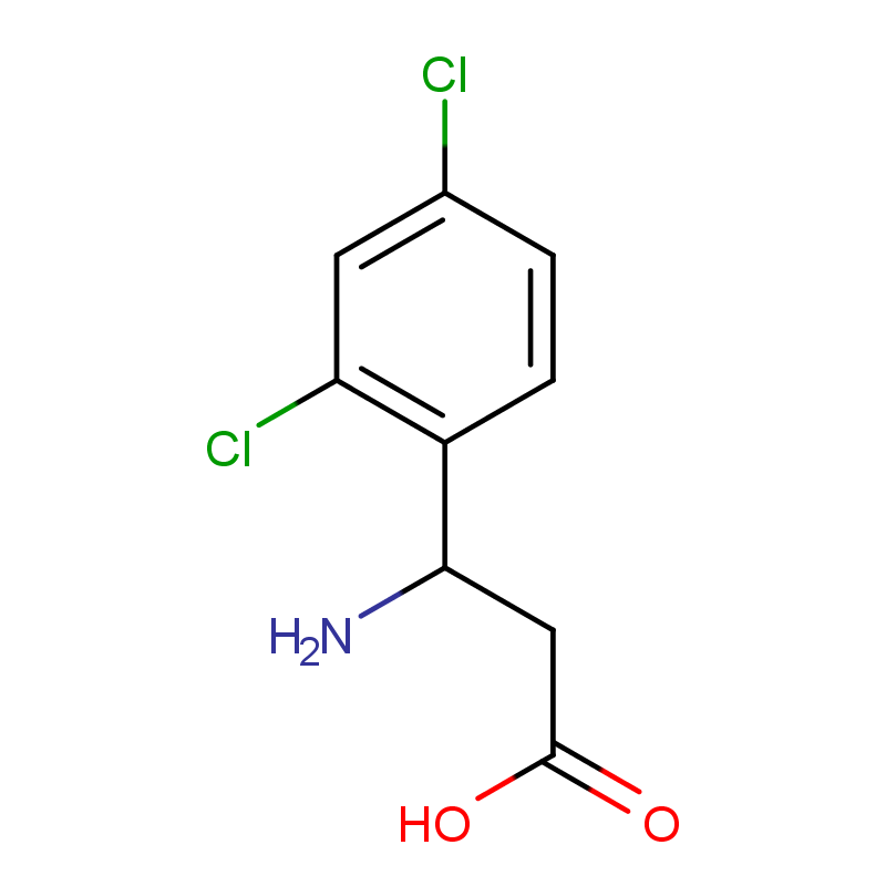 (S)-3-氨基-3-(2,4-二氯苯基)-丙酸 CAS号:757937-66-9科研及生产专用 高校及研究所支持货到付款