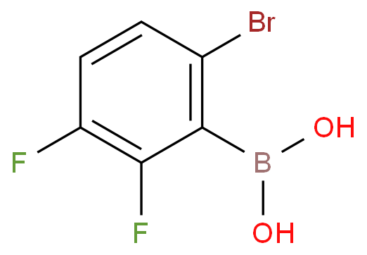 2-BROMO-5,6-DIFLUOROPHENYLBORONIC ACID