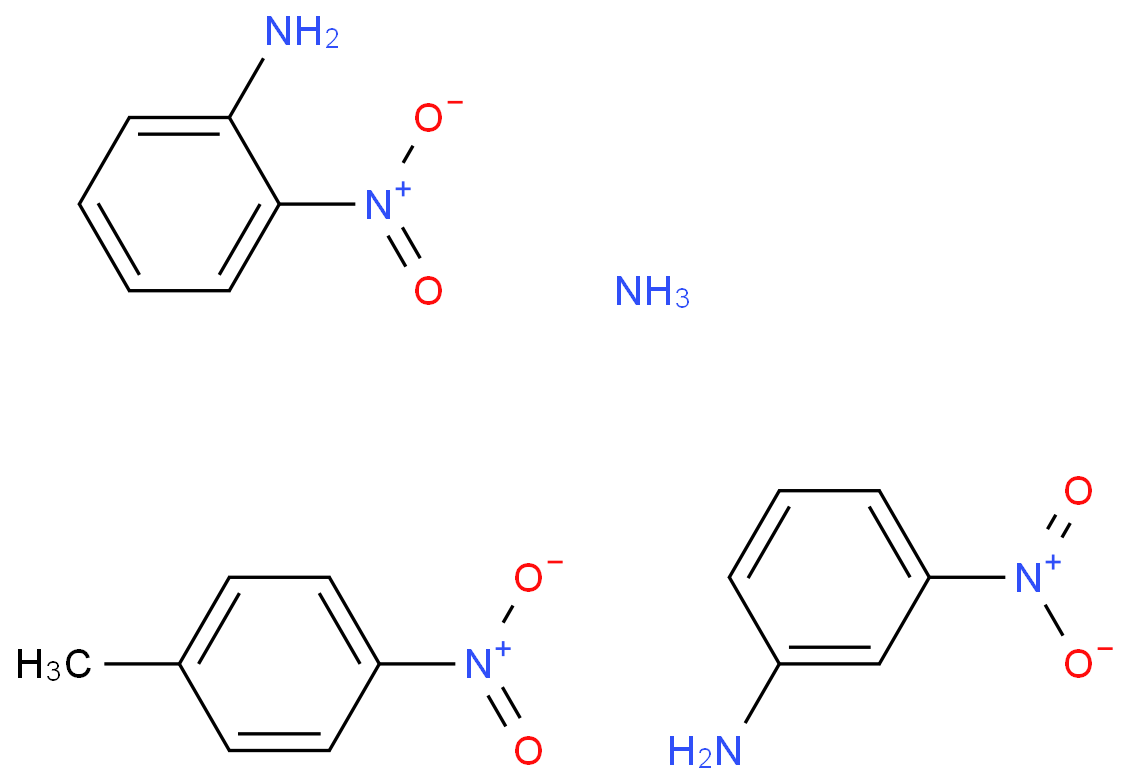 硝基苯胺化学结构式
