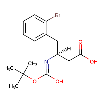 (S)-4-(2-溴苯基)-3-((叔丁氧羰基)氨基)丁酸CAS号403661-78-9(现货优势供应/质量保证)