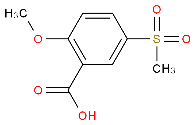 2-methoxy-5-methylsulfonylbenzoic acid