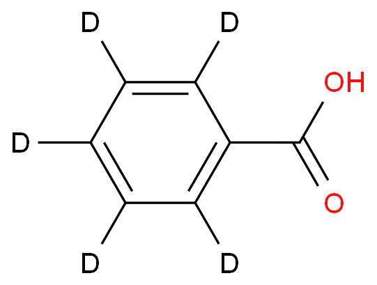 氘代苯甲酸化学结构式