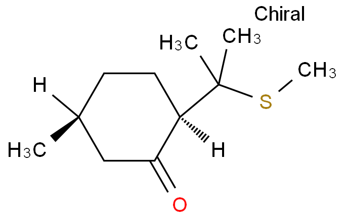 8-methyl thio-para-menthan-3-one