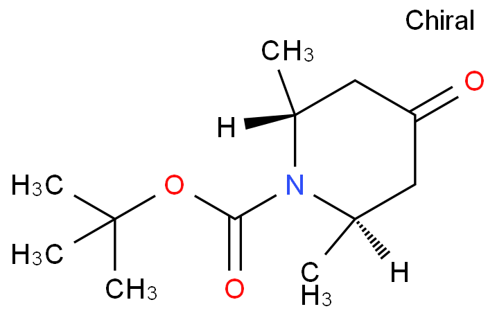反式-2,6-二甲基-4-氧代-哌啶-1-甲酸叔丁酯CAS号184368-70-5(科研试剂/现货供应,质量保证)
