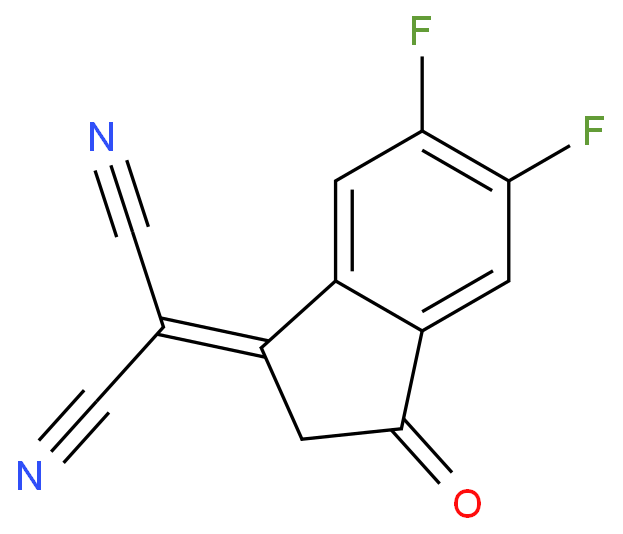2-(5,6-二氟-3-氧代-2,3-二氢-1H-茚-1-亚基)丙二腈