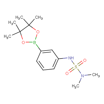 [Perfemiker]N,N-二甲基-N'-[3-(4,4,5,5-四甲基-1,3,2-二氧硼杂环戊烷-2-基)苯基]磺酰胺,95%