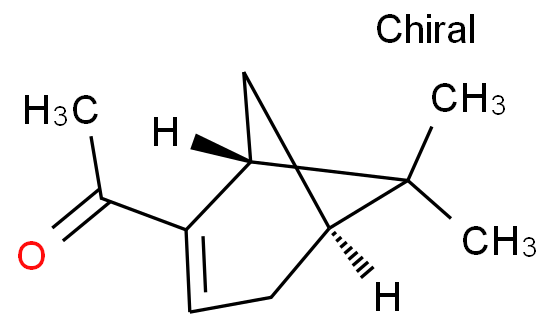 Ethanone, 1-[(1R,5S)-6,6-dimethylbicyclo[3.1.1]hept-2-en-2-yl]- (9CI)