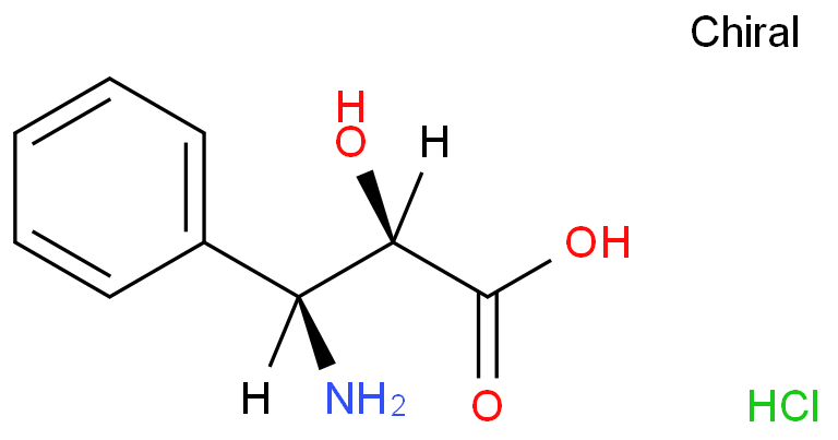 (2R,3S)-3-苯基异丝氨酸盐酸盐 产品图片