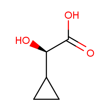 (2R)-2-环丙基-2-羟基乙酸 CAS号:134624-47-8科研及生产专用 高校及研究所支持货到付款