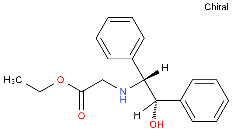 2-((1r,2s)-2-羟基-1,2-二苯基乙基氨基)乙酸乙酯CAS号112835-62-8(科研试剂/现货供应,质量保证)
