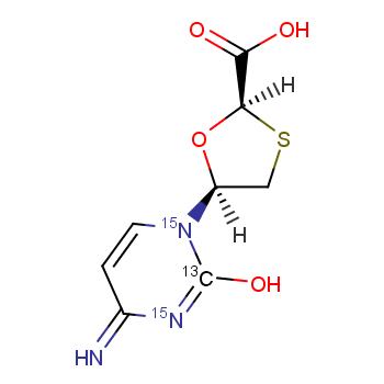 Lamivudine 13C,15N2