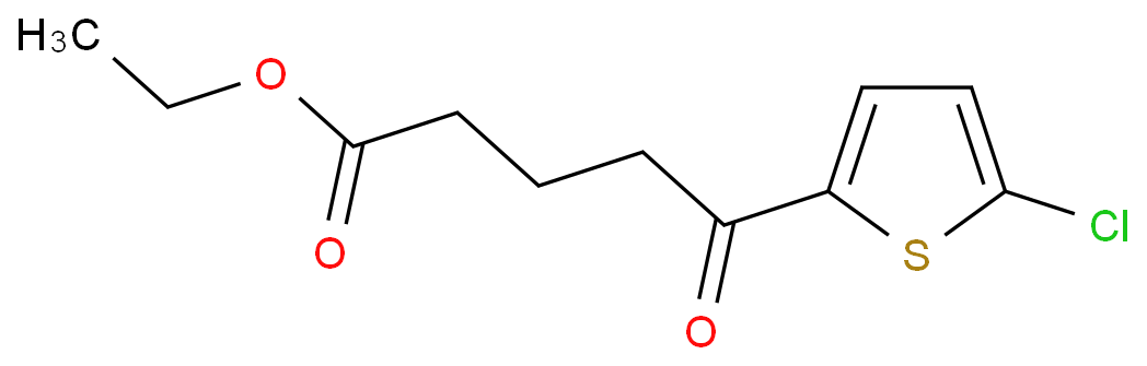 ETHYL 5-(2-CHLORO-5-THIENYL)-5-OXOVALERATE