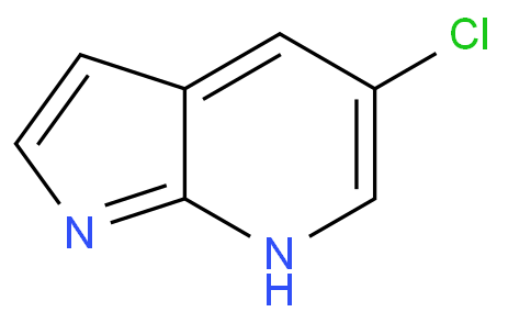 5-氯-7-氮杂吲哚化学结构式