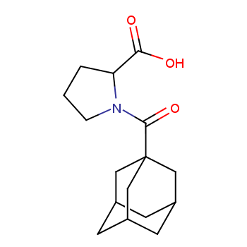 1-(金刚烷-1-羰基)-吡咯烷-2-
羧酸