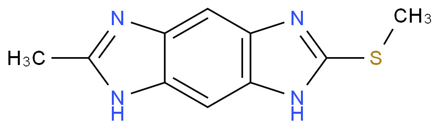 2-Methyl-6-(methylsulfanyl)-1,7-dihydroimidazo[4,5-f]benzimidazole