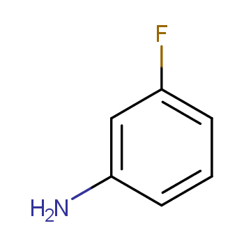 3-氟苯胺化学结构式