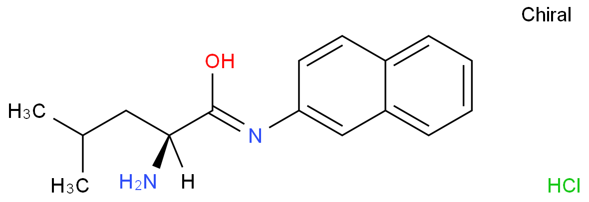 (2S)-2-amino-4-methyl-N-naphthalen-2-ylpentanamide,hydrochloride