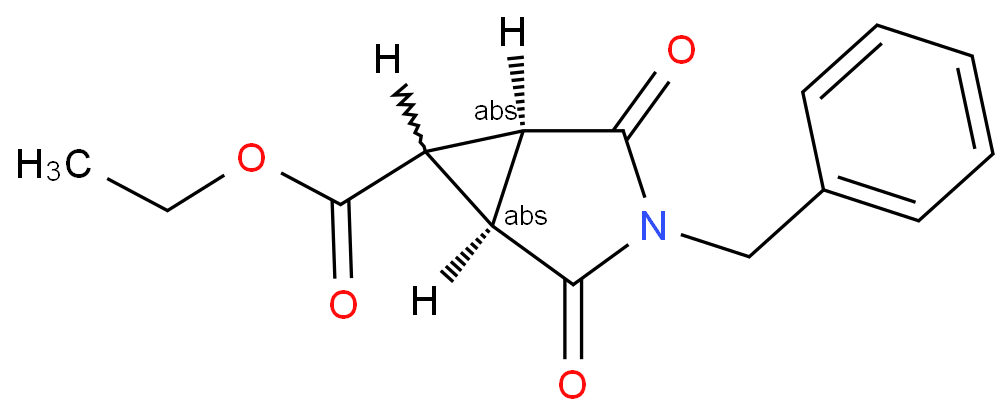 反式-3-苄基-2,4-二氧代-3-氮杂-双环[3.1.0]己烷-6-羧酸乙酯 CAS号:134575-06-7科研及生产专用 高校及研究所支持货到付款