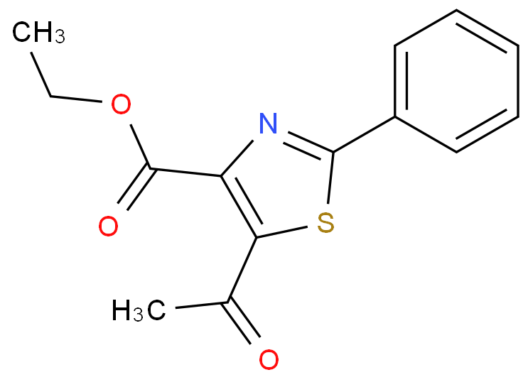 5-乙酰基-2-苯基噻唑-4-甲酸乙酯