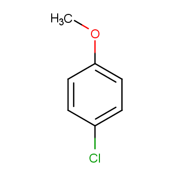 4-氯苯甲醚化学结构式