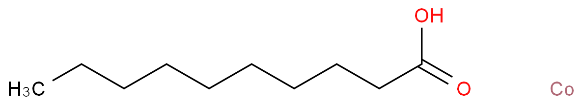 Cobalt neocaprate; 10139-54-5 structural formula