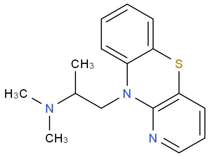 氮异丙嗪化学结构式