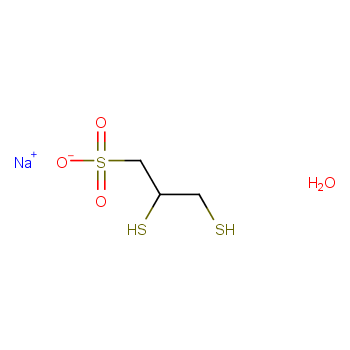 sodium,2,3-bis(sulfanyl)propane-1-sulfonate,hydrate