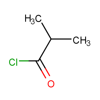 异丁酰氯化学结构式