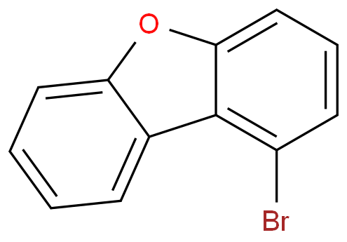 1-溴二苯并[b,d]呋喃化学结构式