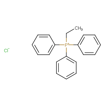 乙基三苯基氯化化学结构式