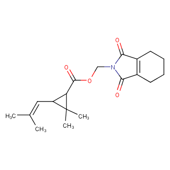 右旋反式胺菊酯化学结构式