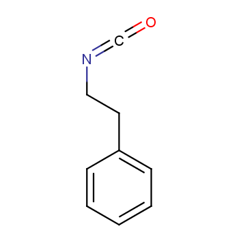 2-苯乙基异氰酸酯化学结构式