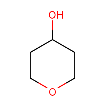 四氢吡喃-4-醇化学结构式