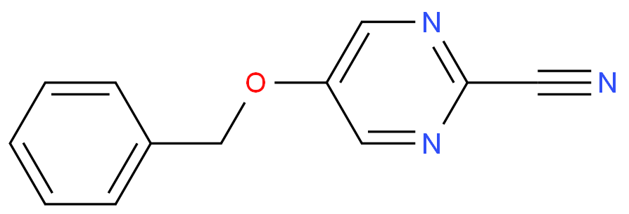5-phenylmethoxypyrimidine-2-carbonitrile