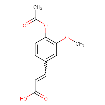 O-acetylferulic acid
